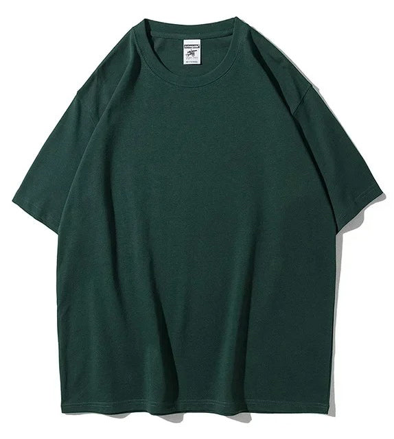 Men’s Oversized Heavyweight T-Shirt – 280GSM Cotton Tee, Casual Streetwear