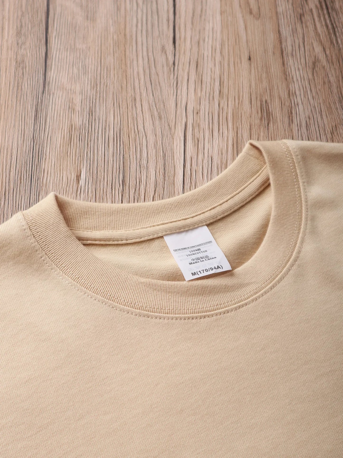 Men’s Oversized Heavyweight T-Shirt – 280GSM Cotton Tee, Casual Streetwear