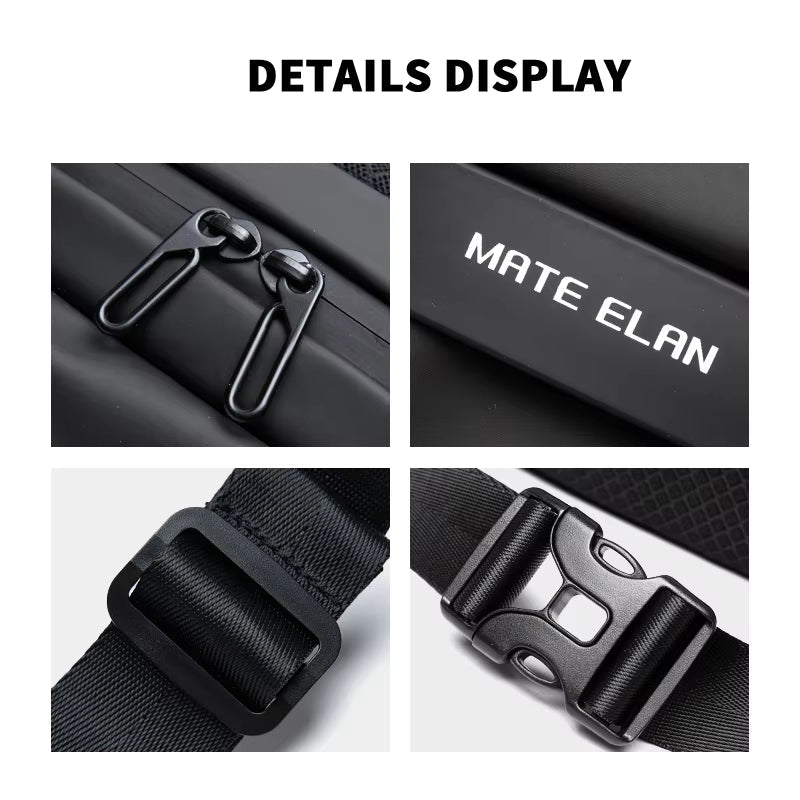 Premium Waterproof Crossbody Sling Bag – Fashionable Travel & Sport Shoulder Bag with Magnetic Buckle