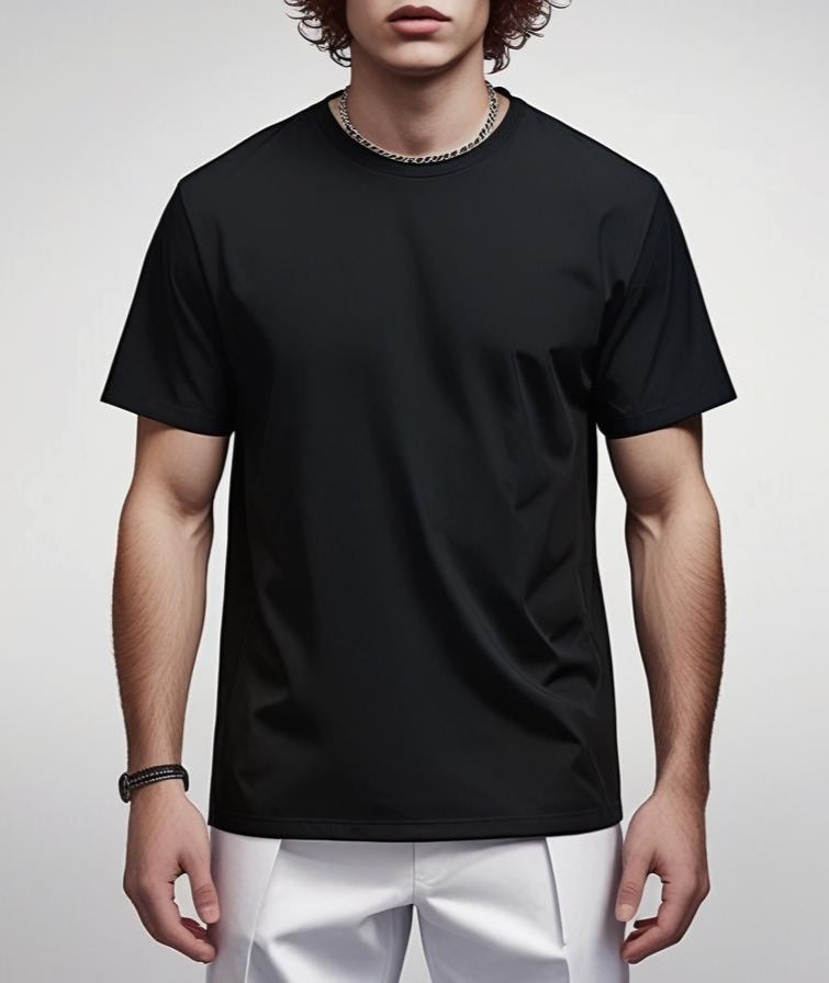 Men’s Oversized Heavyweight T-Shirt – 280GSM Cotton Tee, Casual Streetwear