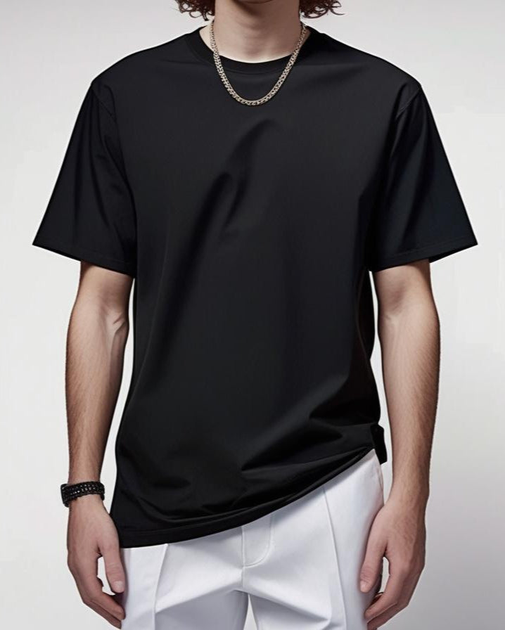 Men’s Oversized Heavyweight T-Shirt – 280GSM Cotton Tee, Casual Streetwear