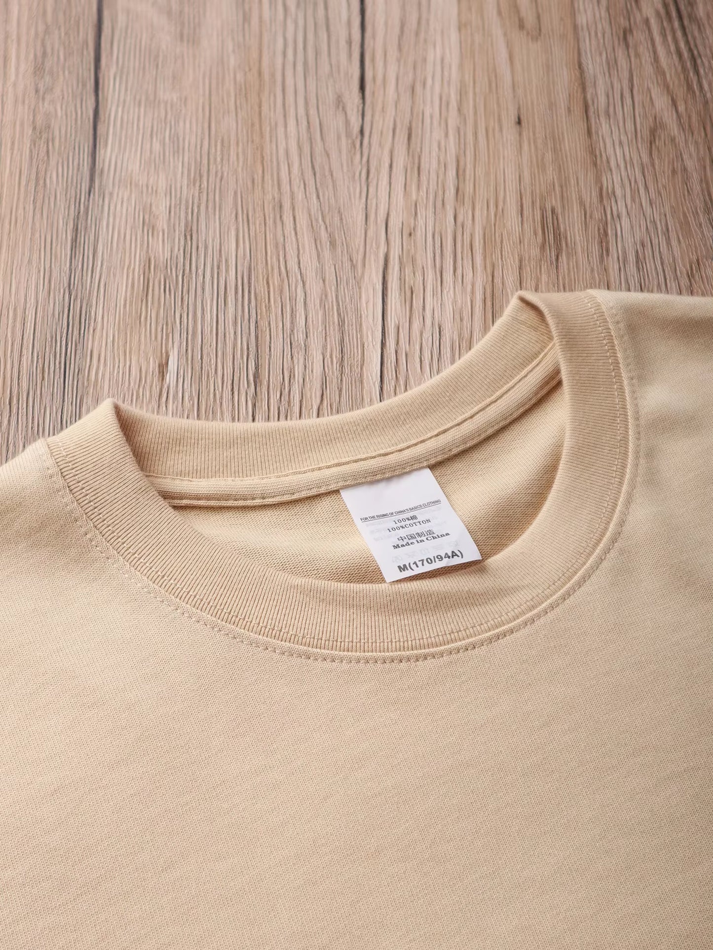 Men’s Oversized Heavyweight T-Shirt – 280GSM Cotton Tee, Casual Streetwear