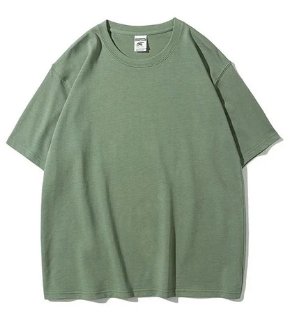 Men’s Oversized Heavyweight T-Shirt – 280GSM Cotton Tee, Casual Streetwear