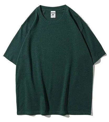 Men’s Oversized Heavyweight T-Shirt – 280GSM Cotton Tee, Casual Streetwear