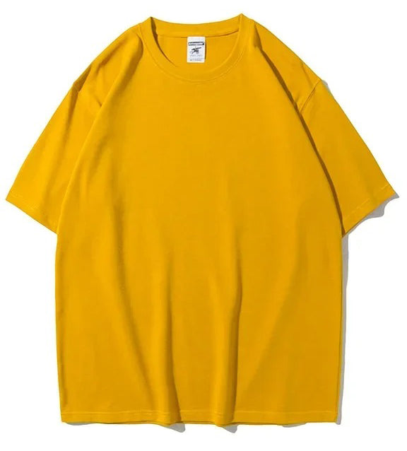 Men’s Oversized Heavyweight T-Shirt – 280GSM Cotton Tee, Casual Streetwear