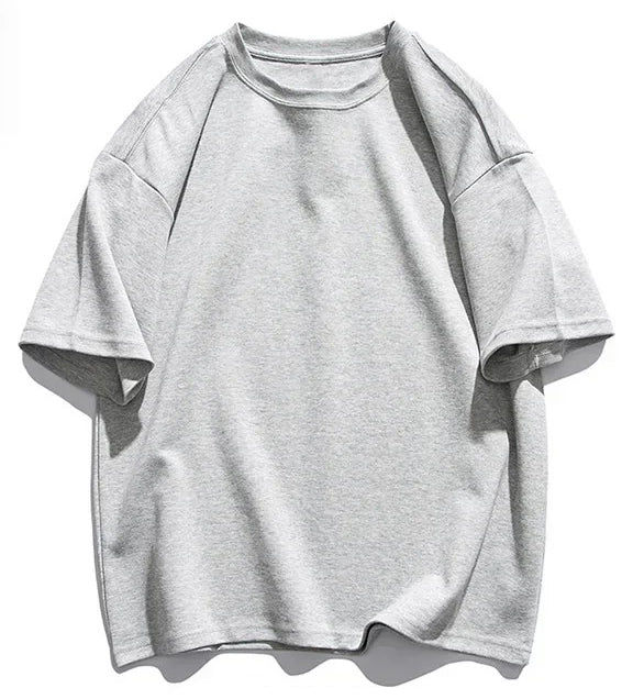 Men’s Oversized Heavyweight T-Shirt – 280GSM Cotton Tee, Casual Streetwear
