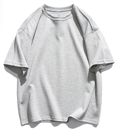 Men’s Oversized Heavyweight T-Shirt – 280GSM Cotton Tee, Casual Streetwear