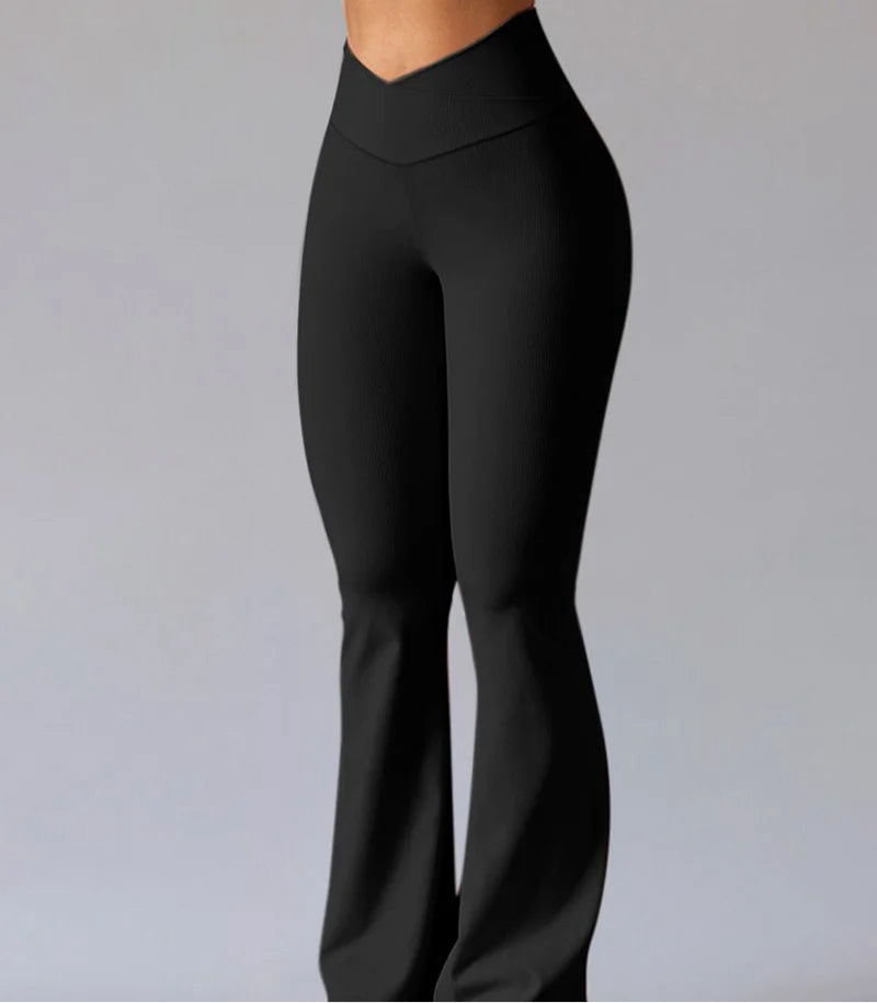 High Waist Flare Leggings