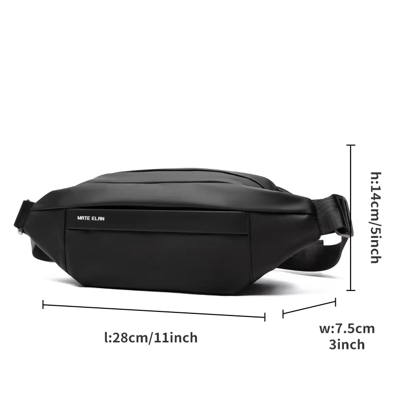 Premium Waterproof Crossbody Sling Bag – Fashionable Travel & Sport Shoulder Bag with Magnetic Buckle