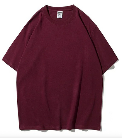 Men’s Oversized Heavyweight T-Shirt – 280GSM Cotton Tee, Casual Streetwear