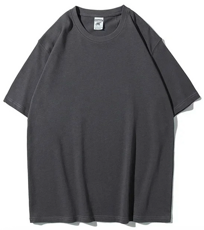 Men’s Oversized Heavyweight T-Shirt – 280GSM Cotton Tee, Casual Streetwear