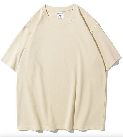 Men’s Oversized Heavyweight T-Shirt – 280GSM Cotton Tee, Casual Streetwear
