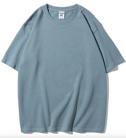Men’s Oversized Heavyweight T-Shirt – 280GSM Cotton Tee, Casual Streetwear
