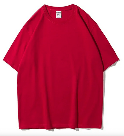 Men’s Oversized Heavyweight T-Shirt – 280GSM Cotton Tee, Casual Streetwear