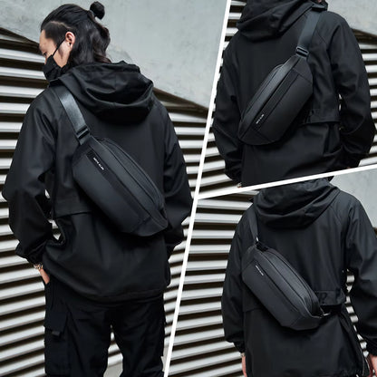 Premium Waterproof Crossbody Sling Bag – Fashionable Travel & Sport Shoulder Bag with Magnetic Buckle