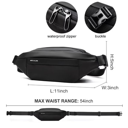 Premium Waterproof Crossbody Sling Bag – Fashionable Travel & Sport Shoulder Bag with Magnetic Buckle